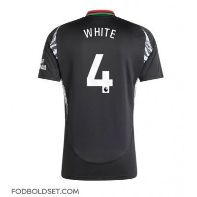 Arsenal Ben White #4 Udebanetrøje 2024-25 Kortærmet Arsenal Ben White #4 Udebanetrøje 2024-25 Kortærmet